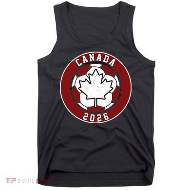 Canada 2026 Vintage Soccer Emblem Tank Top