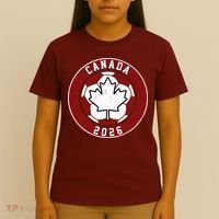 Canada 2026 Vintage Soccer Emblem T-Shirt thumb 4