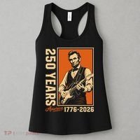 Celebrate 250 Years Of America Abraham Lincoln Women's Tank Top thumb 3