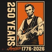 Celebrate 250 Years Of America Abraham Lincoln Toddler Hoodie thumb 2