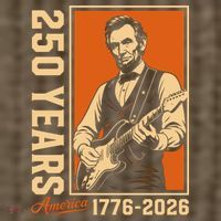 Celebrate 250 Years Of America Abraham Lincoln Sweatshirt thumb 2