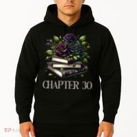 Chapter 30 30th Birthday Women Book Lovers Dark Romance  Hoodie thumb 2