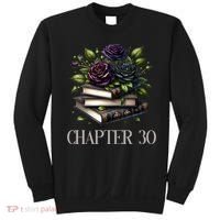 Chapter 30 30th Birthday Women Book Lovers Dark Romance  Sweatshirt thumb 0