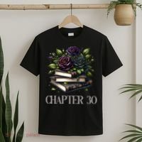 Chapter 30 30th Birthday Women Book Lovers Dark Romance  T-Shirt thumb 2