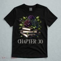 Chapter 30 30th Birthday Women Book Lovers Dark Romance  T-Shirt thumb 5