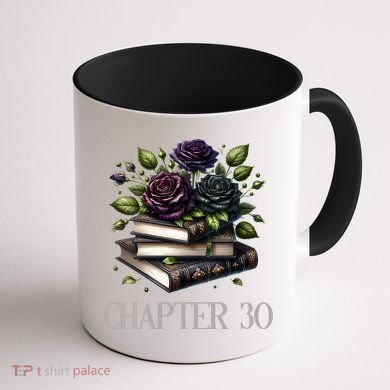 Chapter 30 30th Birthday Women Book Lovers Dark Romance  Coffee Mug back