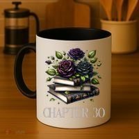 Chapter 30 30th Birthday Women Book Lovers Dark Romance  Coffee Mug thumb 4