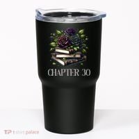 Chapter 30 30th Birthday Women Book Lovers Dark Romance  Tumbler thumb 0