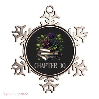 Chapter 30 30th Birthday Women Book Lovers Dark Romance  Ornament