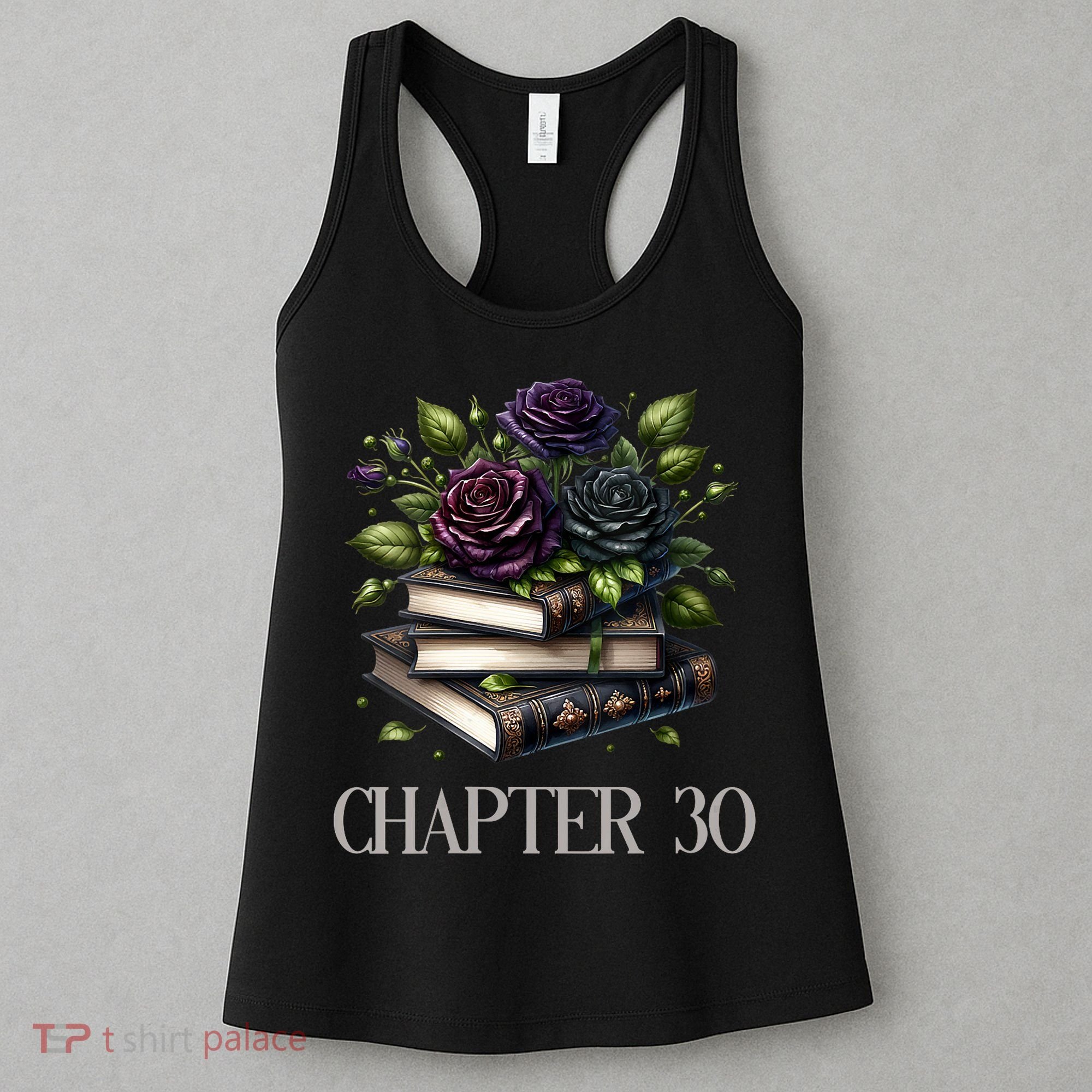 Chapter 30 30th Birthday Women Book Lovers Dark Romance  Women's Tank Top