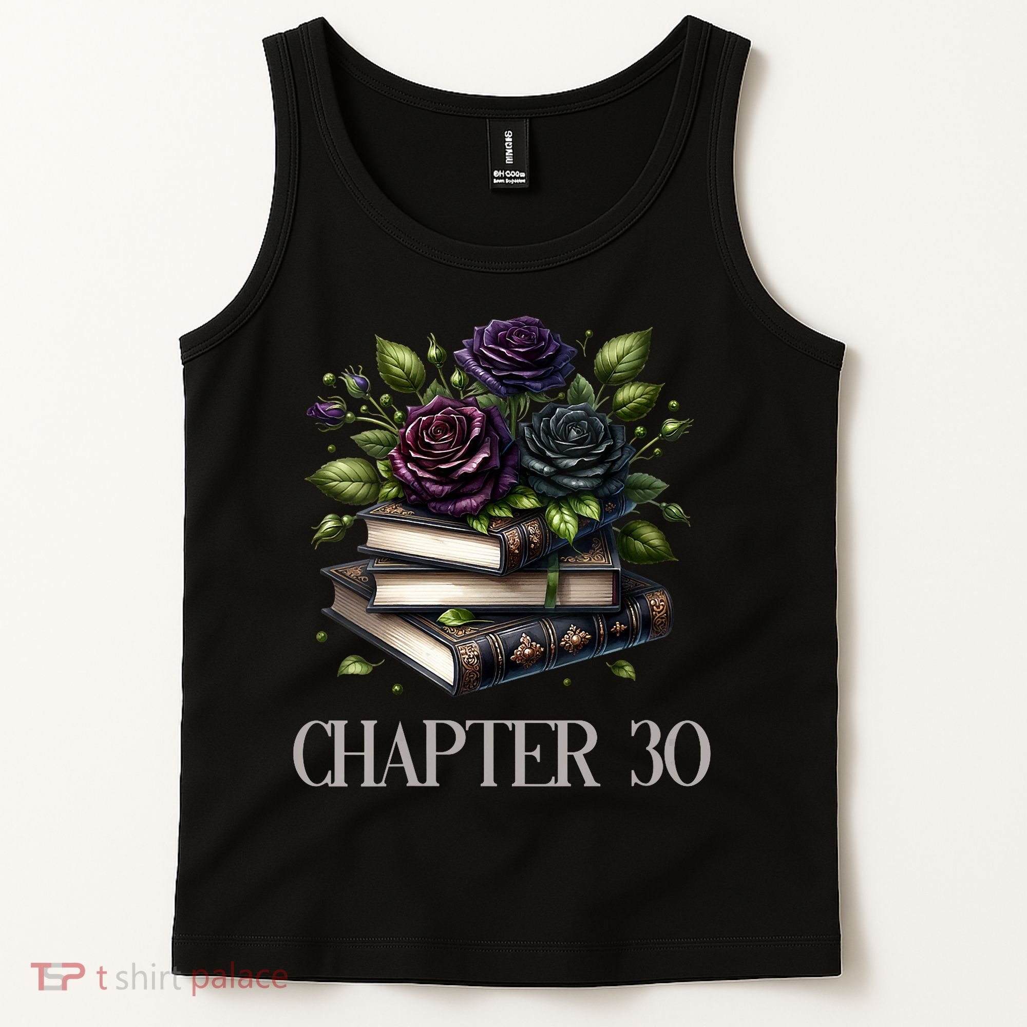 Chapter 30 30th Birthday Women Book Lovers Dark Romance  Tank Top