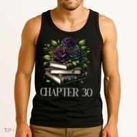 Chapter 30 30th Birthday Women Book Lovers Dark Romance  Tank Top thumb 3