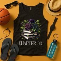 Chapter 30 30th Birthday Women Book Lovers Dark Romance  Tank Top thumb 4