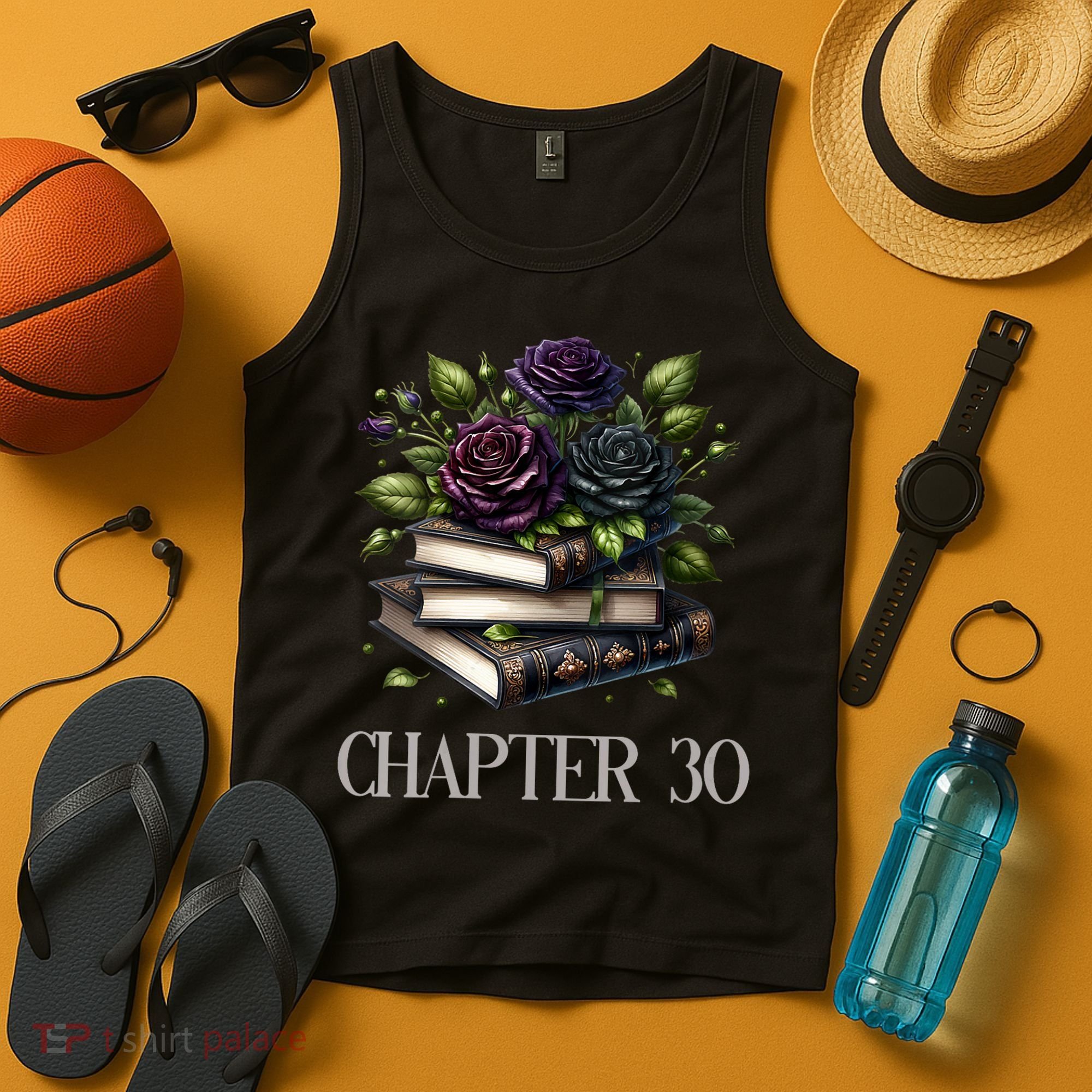 Chapter 30 30th Birthday Women Book Lovers Dark Romance  Tank Top