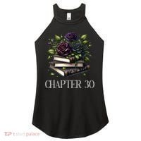Chapter 30 30th Birthday Women Book Lovers Dark Romance  Women's Perfect Tri Rocker Tank thumb 0