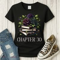 Chapter 30 30th Birthday Women Book Lovers Dark Romance  Women's T-Shirt thumb 3