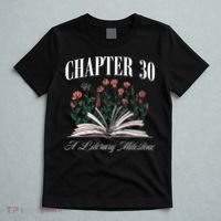 Chapter 30 A Literary Milestone Book Lover Hello 30 Gift T-Shirt thumb 5