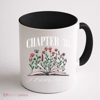 Chapter 30 A Literary Milestone Book Lover Hello 30 Gift Coffee Mug thumb 1