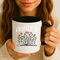 Chapter 30 A Literary Milestone Book Lover Hello 30 Gift Coffee Mug thumb 3