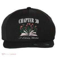 Chapter 30 A Literary Milestone Book Lover Hello 30 Gift Wool Snapback Cap thumb 0
