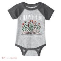 Chapter 30 A Literary Milestone Book Lover Hello 30 Gift Infant Baby Jersey Bodysuit thumb 0