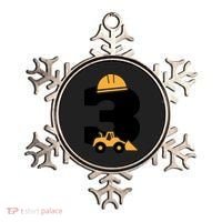  3rd Birthday Construction Gift For Birthday Boy Ornament thumb 0