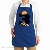  3rd Birthday Construction Gift For Birthday Boy Apron thumb 2
