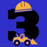  3rd Birthday Construction Gift For Birthday Boy Visor thumb 3