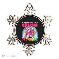 Crush 3rd Grade Dabbing Unicorn Back To School Girl Gift Ornament thumb 0