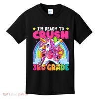 Crush 3rd Grade Dabbing Unicorn Back To School Girl Gift Kids T-Shirt thumb 0