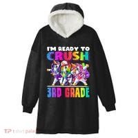 Crush 3rd Grade Dabbing Unicorn Back To School Backpack Girl Hooded Wearable Blanket thumb 0