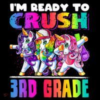 Crush 3rd Grade Dabbing Unicorn Back To School Backpack Girl Coffee Mug thumb 5