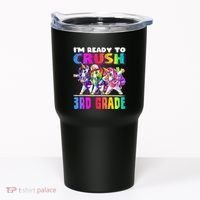 Crush 3rd Grade Dabbing Unicorn Back To School Backpack Girl Tumbler thumb 0