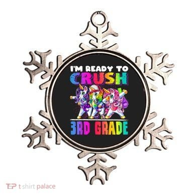 Crush 3rd Grade Dabbing Unicorn Back To School Backpack Girl Ornament