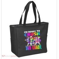 Crush 3rd Grade Dabbing Unicorn Back To School Backpack Girl Tote Bag thumb 2