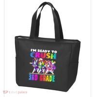 Crush 3rd Grade Dabbing Unicorn Back To School Backpack Girl Tote Bag thumb 3