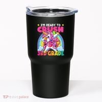 Crush 3rd Grade Dabbing Unicorn Back To School Gift Tumbler thumb 0