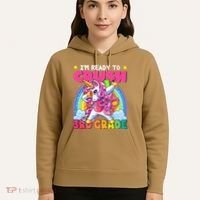 Crush 3rd Grade Dabbing Unicorn Back To School Gift Hoodie thumb 5