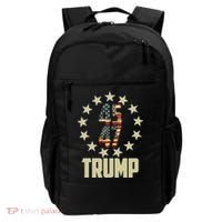 Classic 45 47 Trump American Flag Backpack thumb 0