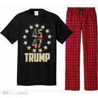 Classic 45 47 Trump American Flag Pajama Set thumb 0