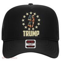 Classic 45 47 Trump American Flag Hat thumb 0