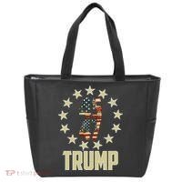 Classic 45 47 Trump American Flag Tote Bag thumb 0