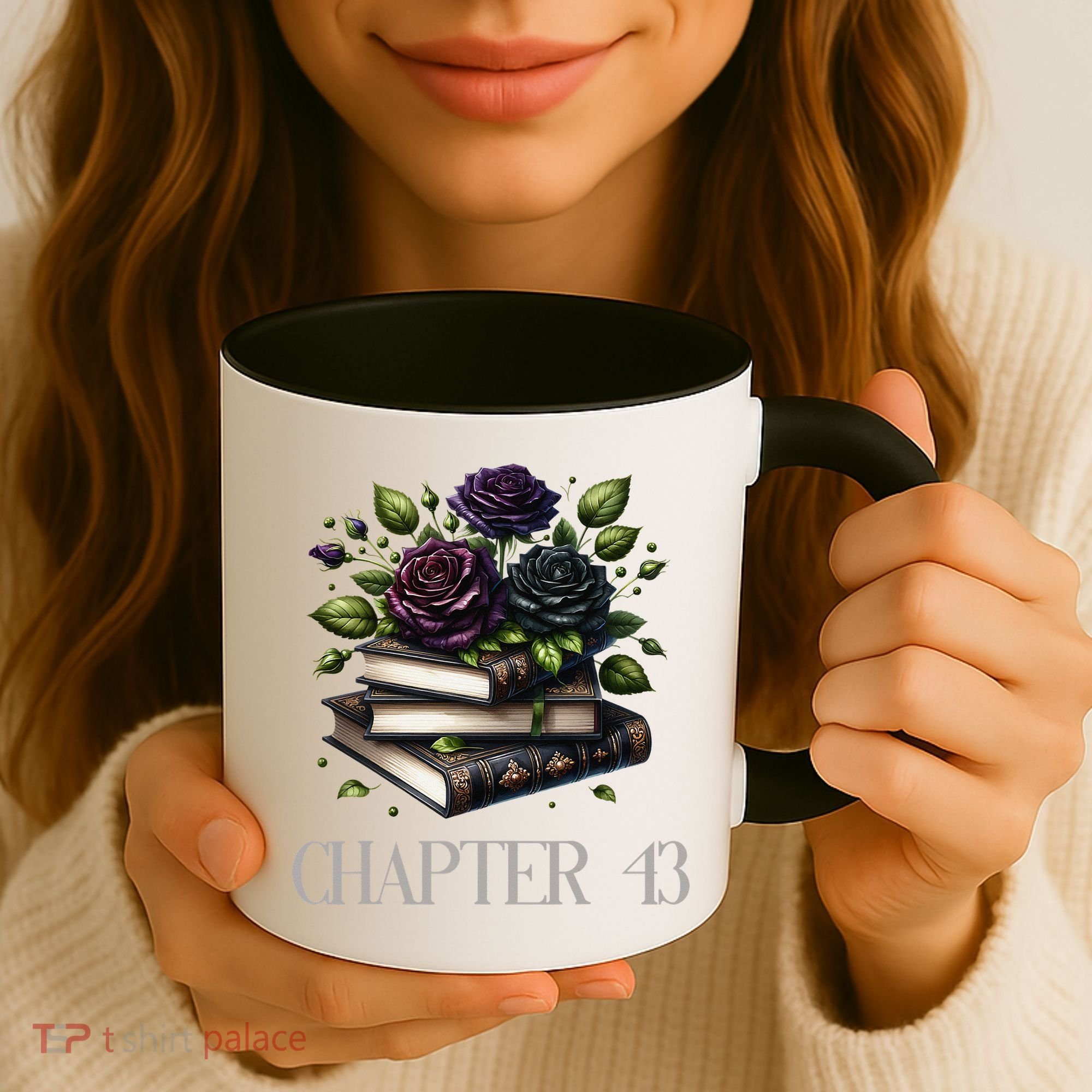 Chapter 43 43rd Birthday Women Book Lovers Dark Romance Coffee Mug