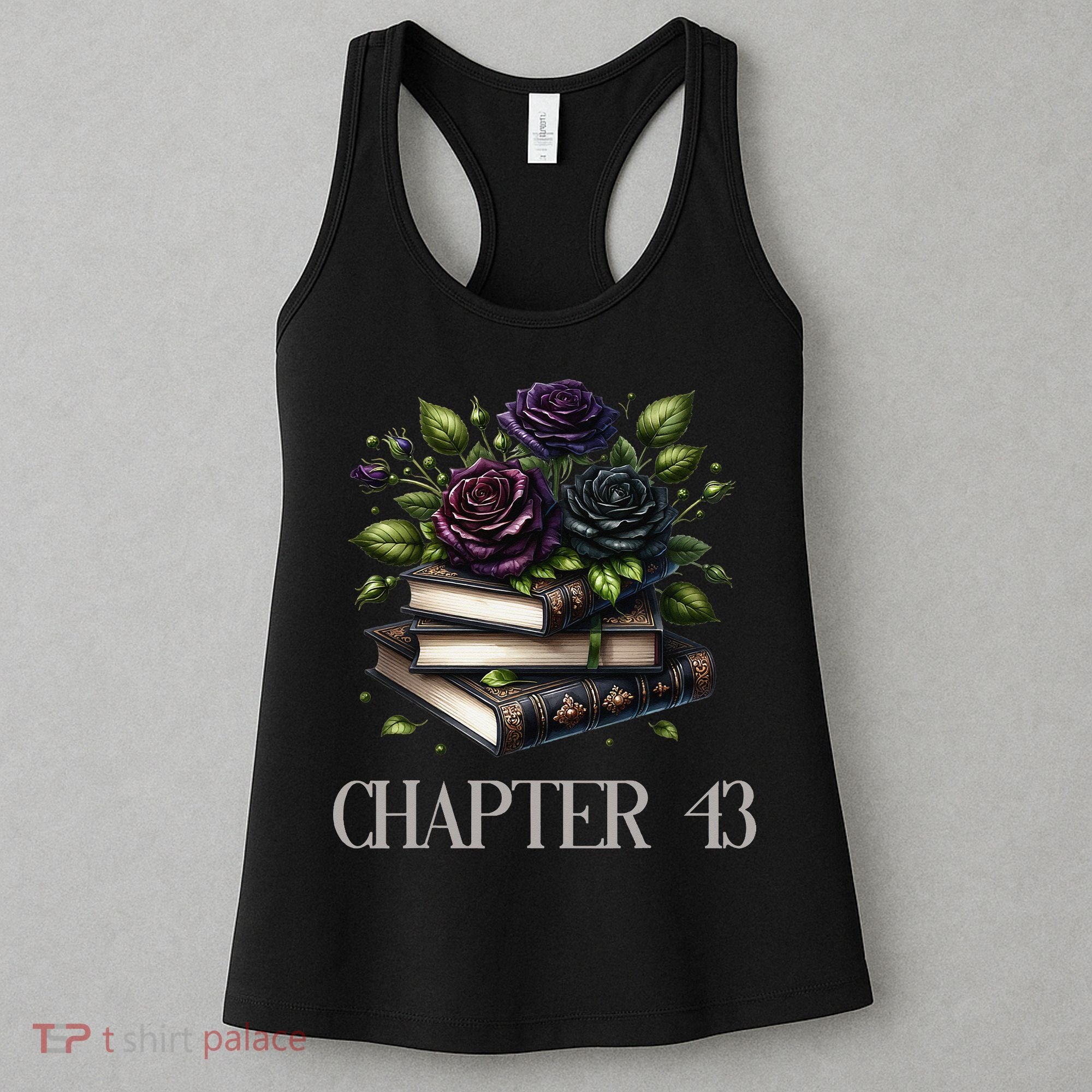 Chapter 43 43rd Birthday Women Book Lovers Dark Romance Women's Tank Top