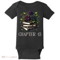Chapter 43 43rd Birthday Women Book Lovers Dark Romance Baby Bodysuit thumb 0