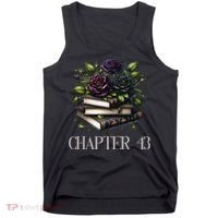Chapter 43 43rd Birthday Women Book Lovers Dark Romance Tank Top thumb 0