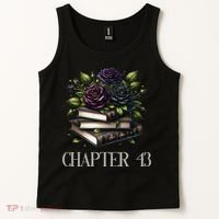 Chapter 43 43rd Birthday Women Book Lovers Dark Romance Tank Top thumb 2