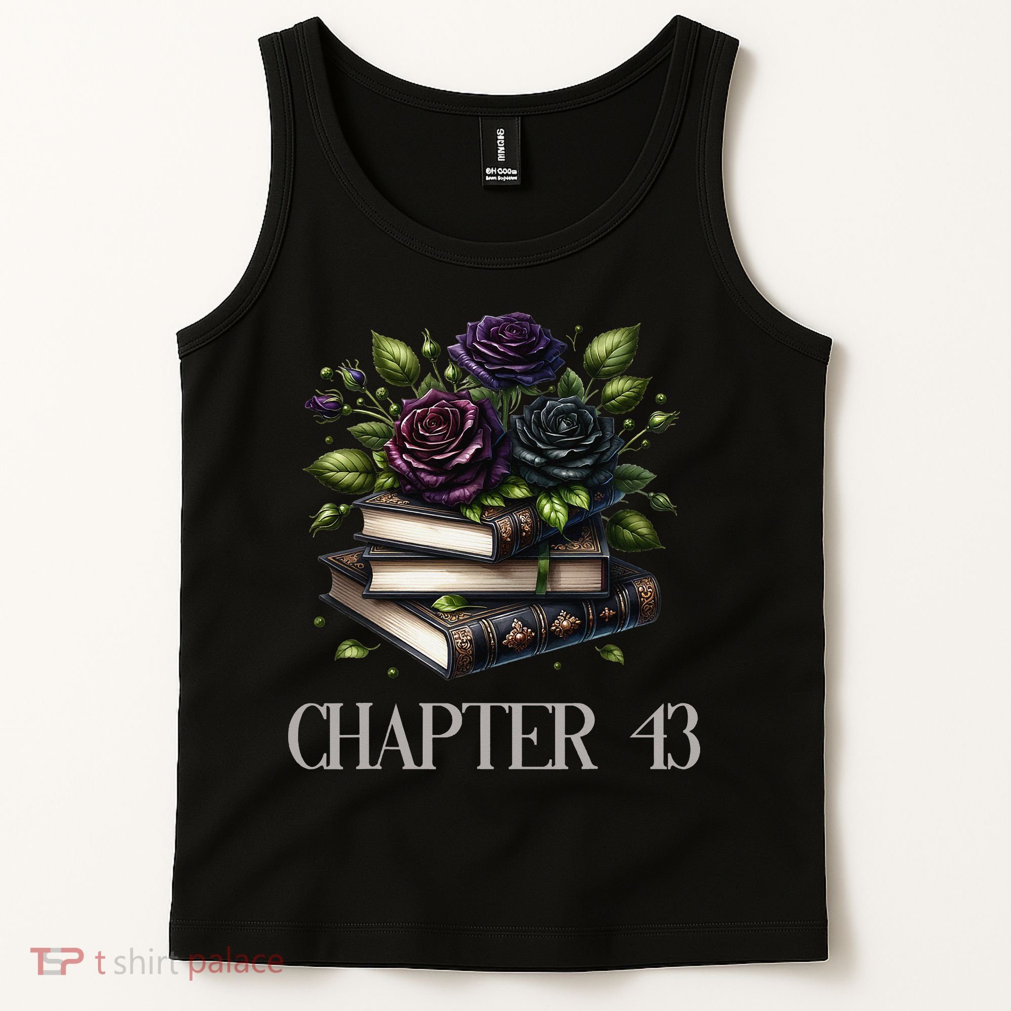 Chapter 43 43rd Birthday Women Book Lovers Dark Romance Tank Top
