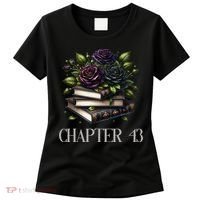 Chapter 43 43rd Birthday Women Book Lovers Dark Romance Women's T-Shirt thumb 0