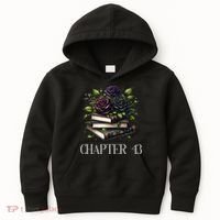 Chapter 43 43rd Birthday Women Book Lovers Dark Romance Kids Hoodie thumb 0